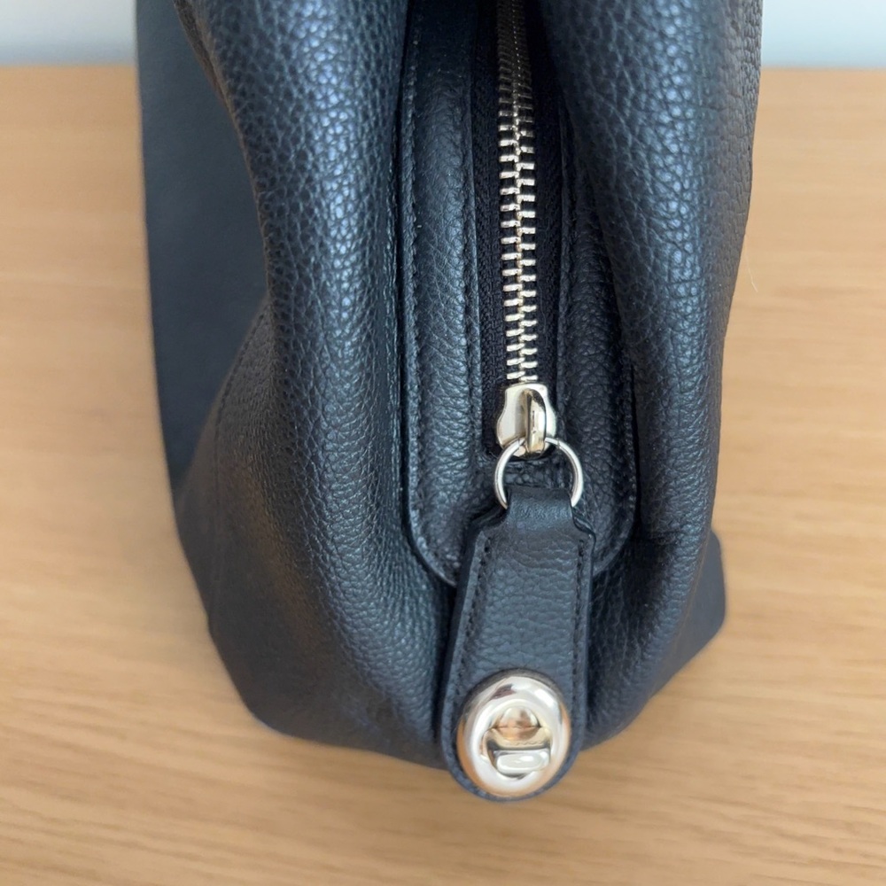 Coach Black Leather Bag - Picture 8 of 16